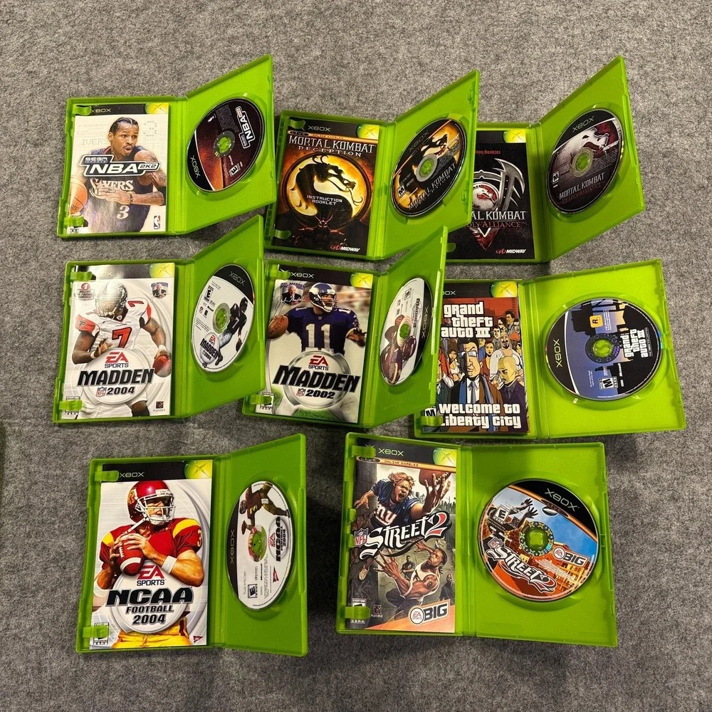 Microsoft Xbox Lot 16 Games Xbox One 360 Original COD Halo GTA Madden NBA UNTEST